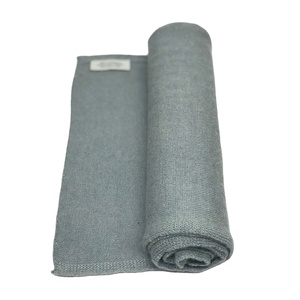 100% cachemire hommes hiver chaud doux écharpe à la mode Pashmina avec couleur unie rayures châle traditionnel - Product Image 6