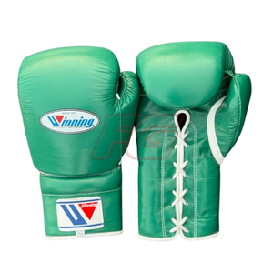 Winning Custom MMA Boxing <b>Gloves</b> Set Cowhide Leather Stretch Laced Sparring Training Professional OEM ODM Bulk Supplier - Product Image 4