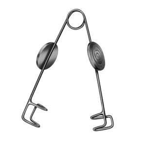 Spéculum ophtalmique pédiatrique à lames lisses en acier inoxydable, instrument manuel de chirurgie plastique, haute qualité, réutilisable, CE ISO OEM, chirurgical - Product Image 3