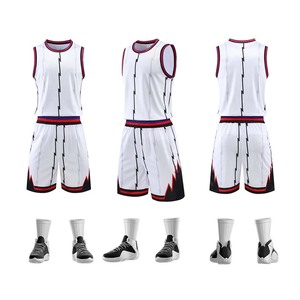 Ensemble de maillots de basket-ball réversibles personnalisés, respirants, avec sublimation personnalisée, vêtements de sport - Product Image 6