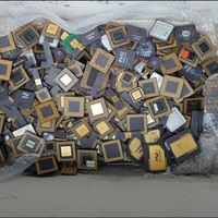 Vente en gros de processeurs CPU de qualité supérieure, rebuts de CPU en céramique pour la récupération d'or, prêts à être expédiés