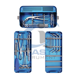 Ensemble d'instruments chirurgicaux dentaires ergonomiques 2026 en acier inoxydable, outils manuels, étui bleu, Classe I, certifié CE, CLASTY INSTRUMENTS - Product Image 6