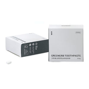 [ECOAND] Pasta de dientes para tabletas EATTP008 Pasta de dientes sólida Ofrece portabilidad que contribuye a la protección del medio ambiente Pasta de dientes - Product Image 1