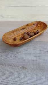 ชามไม้แกะสลักสไตล์วาบิซาบิ ทำด้วยมือจากไม้ธรรมชาติ สำหรับใช้ในบ้าน - Product Image 6