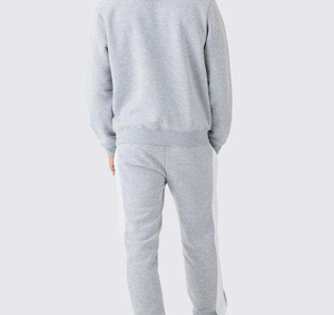 Men Custom Cotton Tracksuit Hoodie Sweatshirt and Track <b>Pants</b> Sportswear Casual Outfit Set - Product Image 5