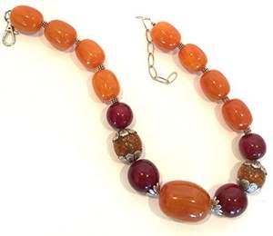 Custom Logo <b>Resin</b> Necklace Hot Selling From India Handmade Necklace for Women Export Quality In India - Product Image 3