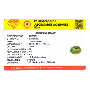 Premium 6 Carat Faceted Square Cut Peridot Loose Gemstone 11mm for Fine Jewelry - Product Image 4