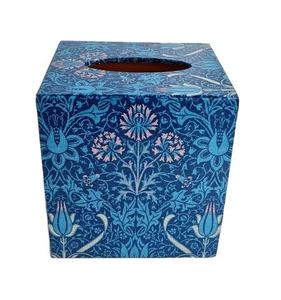 Square Shape Green Napkin <b>Tissue</b> Box For Hotel <b>Wedding</b> Table Top Decorative Use <b>Tissue</b> Dispenser Napkin Holding Box - Product Image 3