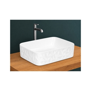 Juego de Lavabo de Encimera Moderno JAGUAR-Z, Pulido, Certificado por NSF, con Capacidad de 12L, Grifo Monomando y Desagüe - Product Image 1