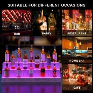Espositore per Bottiglie di Liquori a LED da 37 Pollici, Illuminato, Fai-da-Te, per Parete e Bar, con Telecomando 3 - Product Image 4