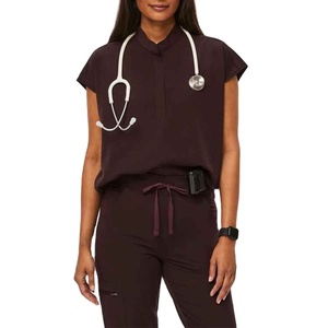 Uniformes Médicos Transpirables de Alta Calidad, Duraderos, de Poliéster, para Hospitales, con Logotipo Personalizado, Uniformes de Enfermería - Product Image 1
