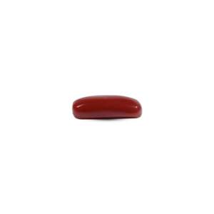 7.2 Carat Breathtaking Red Coral Loose Gemstone 10x12mm Oval Cut for Fine Jewelry - Product Image 3