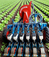 Semoir pneumatique à aspiration pour légumes, idéal pour la plantation d'oignons, de carottes et de betteraves, unité de plantation de 1 à 16 rangs
