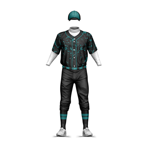 Ensemble d'uniformes de baseball personnalisés de haute qualité pour hommes, respirants et à séchage rapide - Product Image 3