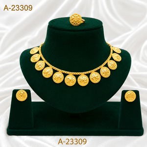 ชุดสร้อยคอทองคำแบบดั้งเดิมระดับพรีเมียมสำหรับคอลเลกชันเจ้าสาว AP-23285 - Product Image 4
