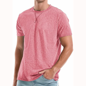 T-shirts pour hommes de haute qualité à bas prix, best-sellers, logo personnalisé imprimé, coupe classique, 100% coton, col rond, séchage rapide, respirant - Product Image 2