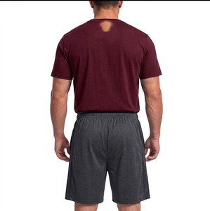 Ensemble T-shirt et short pour homme, design moderne, respirant, 100% coton, léger, décontracté, coupe ample, tenue tendance pour l'été - Product Image 2