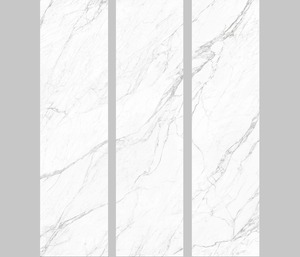 Losas de Porcelana Pulida Carrara Blanco, Superficies Elegantes con Efecto Mármol para Interiores de Lujo - Product Image 4