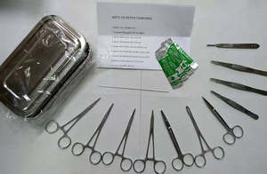 Mejor Precio en Kits de Instrumentos Manuales para Microcirugía, Set Quirúrgico General, Caja de Esterilización, Acero Inoxidable de Alta Calidad, CE ISO - Product Image 5