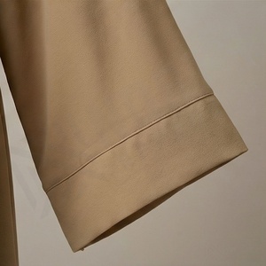 Abaya de Lujo para Mujeres Musulmanas, Venta al por Mayor, Estilo Dubai, Color Sólido Personalizado, con Cinturón, la Más Vendida en Línea - Product Image 5