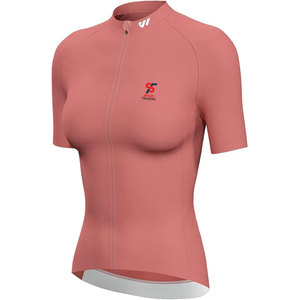 Solid Traders High Quality <b>Men's</b> <b>Cycling</b> <b>Jersey</b> Sets Short <b>Sleeve</b> Pink Breathable Anti-Bacterial Quick Dry Polyester Front Logo - Product Image 1