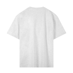 High Quality 280GSM 100% Cotton Heavyweight Vintage Custom Logo Solid Color Blank Over-sized Loose Mock Neck Men's T-shirt - Product Image 4