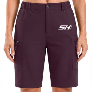 Nouveau style – Short cargo décontracté pour femme, taille mi-haute, séchage rapide, respirant, taille élastique, streetwear, idéal pour l'été - Product Image 1