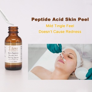 Solution à 70 % d'acide glycolique pour atténuer les taches pigmentaires tenaces, multi-peptides, sérum peeling chimique rajeunissant et éclaircissant pour la peau - Product Image 3
