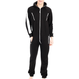 Family Matching Fleece Breathable Hooded JumpSuits One Pieces <b>Pajamas</b> <b>For</b> <b>Men's</b> High Quality Sleepwear Jumpsuit - Product Image 3