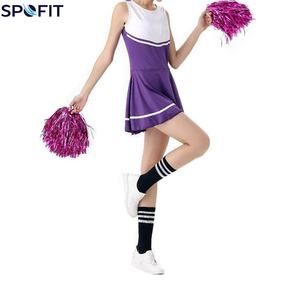 ชุดเชียร์ลีดเดอร์แบบกำหนดเองรุ่นใหม่ล่าสุด ผู้ผลิต OEM จำนวนมาก ชุดเชียร์แบบซับลิเมชั่น รับผลิตแบรนด์ส่วนตัว - Product Image 5