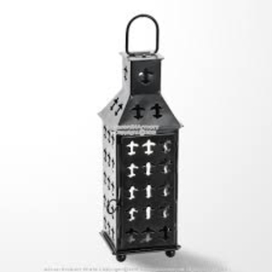 Farol Decorativo Colgante para Interiores y Exteriores, Farol Metálico de Primera Calidad con Vela sin Llama con Efecto de Parpadeo, a Precio Económico - Product Image 3