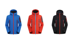 Chaqueta de Pesca Impermeable y Transpirable al por Mayor, Chaquetas Softshell de Invierno para Hombre - Product Image 6