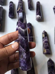 Améthyste naturelle Jumbo Point Tower sculptée Feng Shui Reiki Pierre précieuse de guérison pour la méditation Métaphysique Artisanat décoratif Souvenir - Product Image 2
