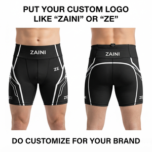 ZAINI Womens Mid Waist Fitness Workout <b>Booty</b> Shorts Custom Logo Breathable Seamless Training Drawstring Spandex/Nylon Plain - Product Image 3