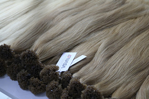 Extensiones de Cabello con Punta I, Punta V y Punta Plana, 100% Cabello Vietnamita de un Solo Donante, Super Doble Trama, 60 cm, Puntas Gruesas, Cabello Humano - Product Image 2