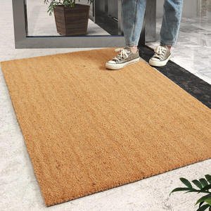 Tapis de porte en fibre de coco antidérapant moderne pour sublimation, vierges pour impression DIY, motif floral du Nouvel An chinois - Product Image 1