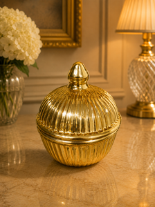 Pot à bougie cylindrique en verre cristal avec des taches noires, résistant à la chaleur, fait main, décoration de Noël pour la maison, porte-bougie votif - Product Image 5