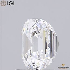 Diamante Cultivado en Laboratorio CVD con Corte Asscher de 2.50 Quilates, Color E, Claridad VS1, con Certificado IGI, para un Regalo de Aniversario Sencillo y Elegante - Product Image 3