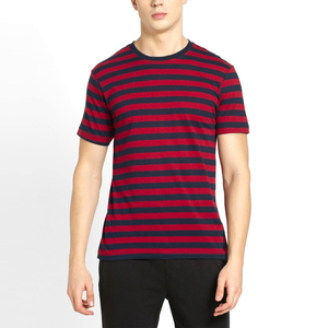 T-shirts décontractés à col rond pour hommes, 100 % coton molletonné, couleur unie, respirants, confortables, personnalisables, vente en gros 2026 - Product Image 1