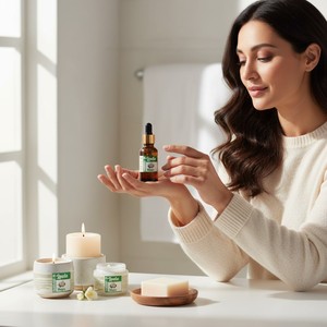 Huile parfumée Mogra – Arôme floral riche pour bougies, savons, parfums, diffuseurs et produits de soins personnels - Product Image 2