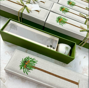 Luxury Embroidered Food Chocolate Candy Box square Packaging Linen Customized <b>Empty</b> Chocolate Cookie Dessert Ramadan Gift <b>Boxes</b> - Product Image 3