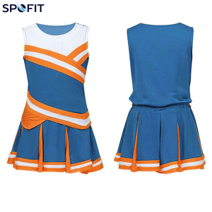 Ensemble d'uniformes de cheerleading en tissu confortable et respirant, avec logo personnalisé, pour les équipes scolaires et sportives - Product Image 1