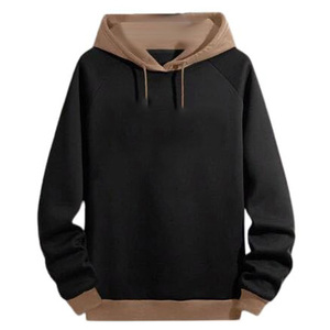 Sweat-shirts à capuche unisexes personnalisés avec logo brodé, en polaire polyester uni, coupe oversize pour hommes, vente en gros - Product Image 6