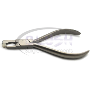 Pince orthodontique pour arches linguales, conception à courbure spécifique, instruments en acier pour la fabrication d'arches linguales par Blush Surgical - Product Image 3