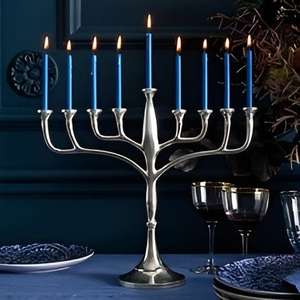 Nouvelle Ménorah la plus populaire pour villas, synagogues, temples – Éclairage de table décoratif – Porte-bougie Hanouka - Product Image 5