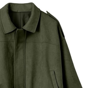 Veste bomber en cuir de vache brodée pour femmes Lenova Industries, fermeture éclair, col montant, imperméable, style décontracté automne/hiver - Product Image 5