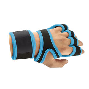Guantes Deportivos de Medio Dedo de Poliéster para Hombre y Mujer, para Entrenamiento, CrossFit, Levantamiento de Pesas y Deportes, Impermeables y Antideslizantes - Product Image 4