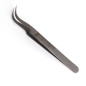 Juego de Pinzas para Pestañas de Acero Inoxidable con Punta de Fibra, Pinzas Profesionales para Extensión de Pestañas, Herramientas para Volumen y Aislamiento de Pestañas para Salones - Product Image 3