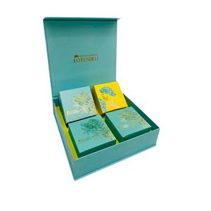 Luxury Corrugated Board Mooncake <b>Gift</b> Packaging Box Custom Logo Gold Foil High Quality <b>Recyclable</b> Paper Carton for Wholesale - Product Image 2