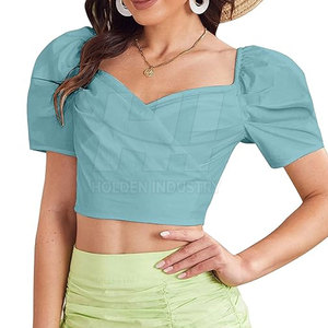T-shirt court tendance pour femme – Style moderne et confortable pour le quotidien – Design léger et doux - Product Image 6